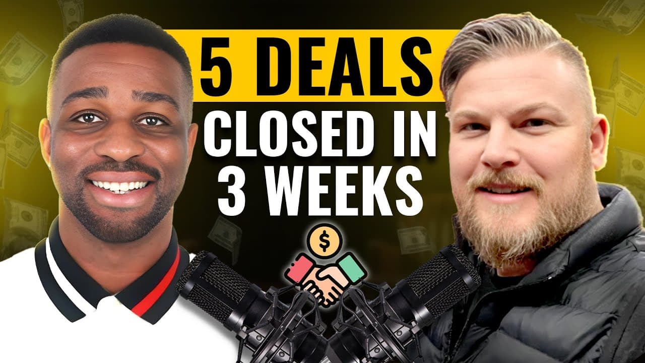 Justin Lee · Elite Commercial Cleaning · 5 deals in 3 weeks